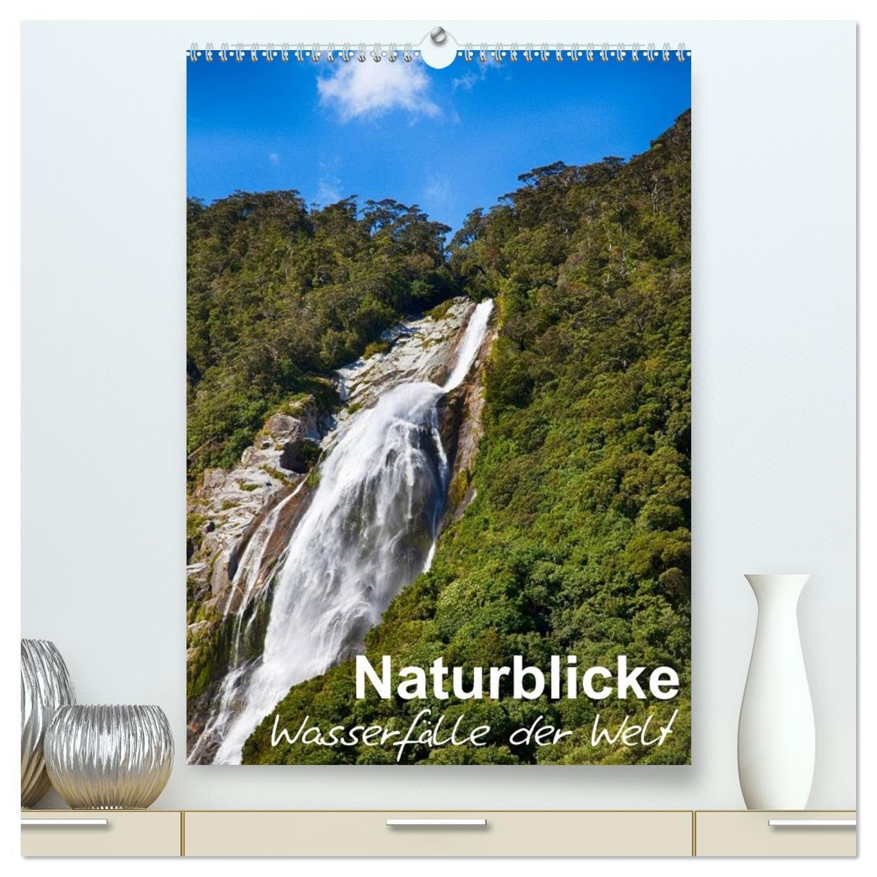 Naturblicke - Wasserfälle der Welt (hochwertiger Premium Wandkalender 2026 DIN A2 hoch), Kunstdruck in Hochglanz: Wasserfälle sind ein wundervolles Schauspiel der Natur (CALVENDO Natur) Leisure, Home & Garden