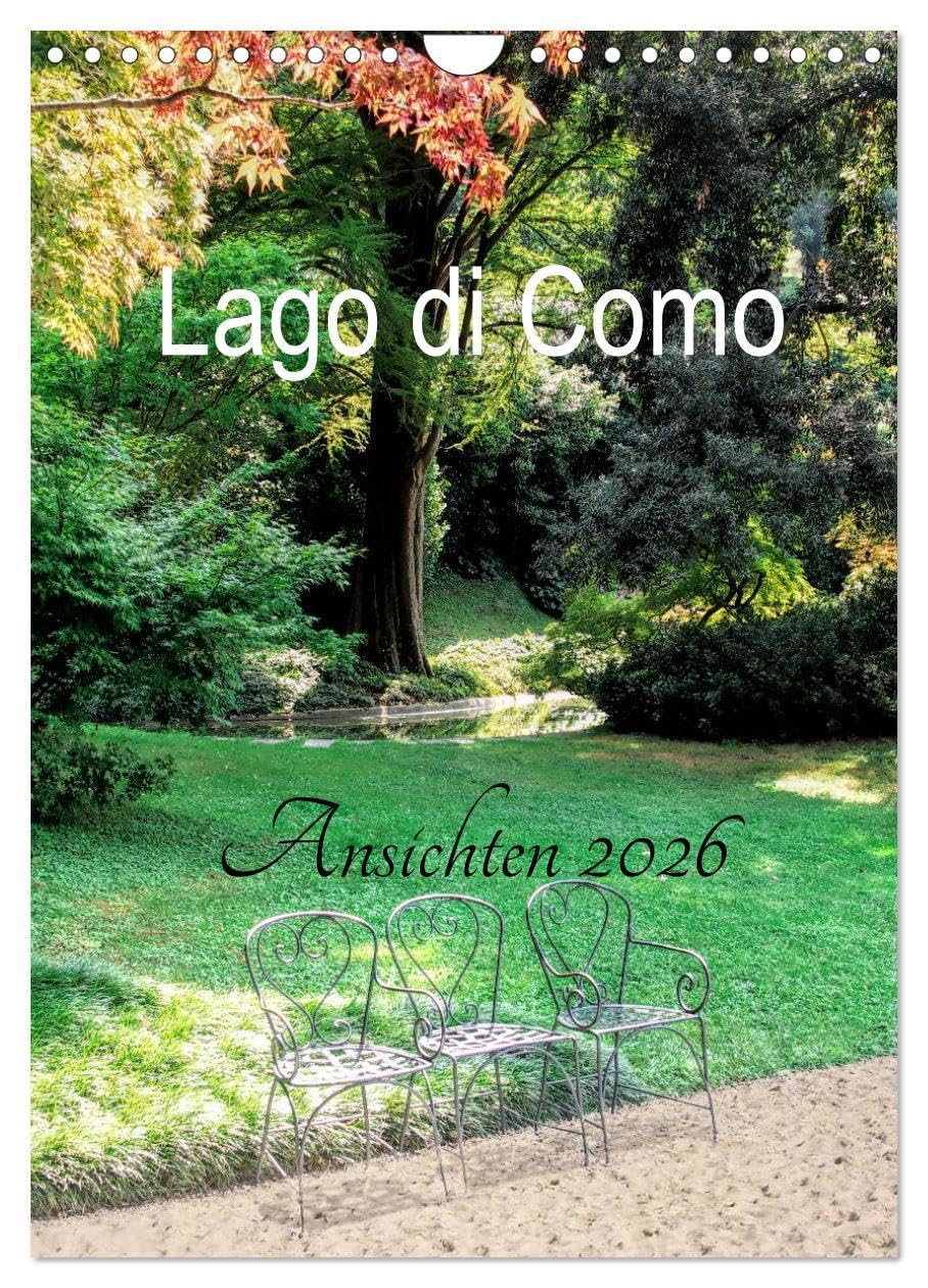 Lago di Como Ansichten 2026 (Wandkalender 2026 DIN A4 hoch), CALVENDO Monatskalender: Monatskalender mit künstlerischen Ansichten von Örtlichkeiten rund um den Comer See (CALVENDO Orte) Leisure, Home & Garden