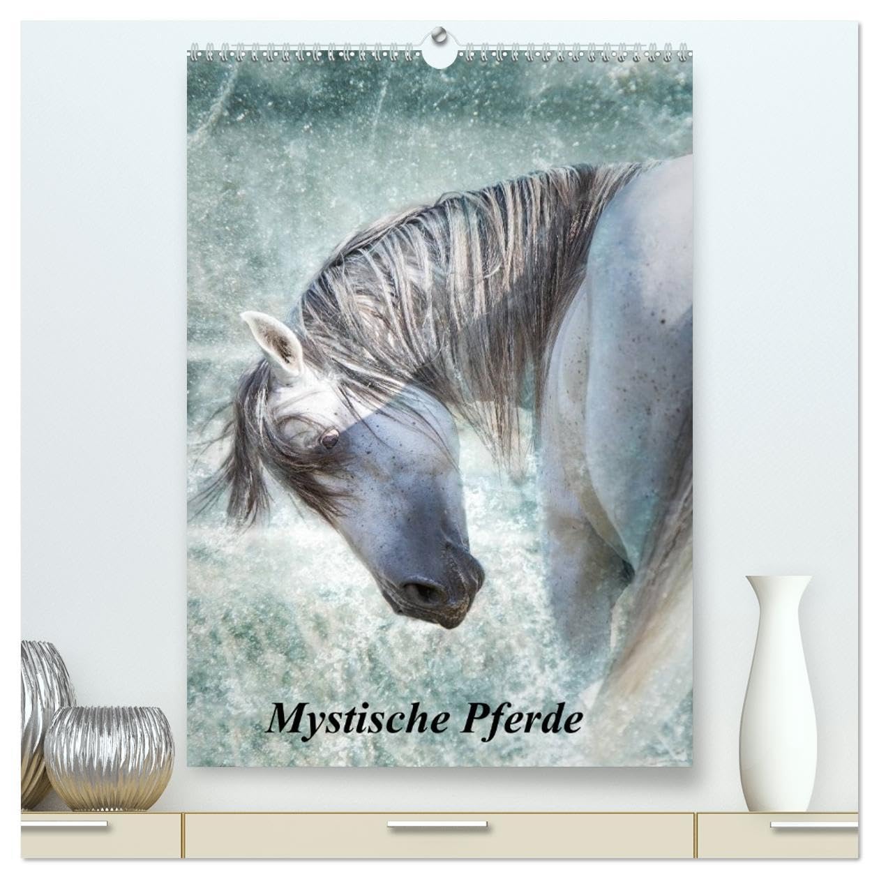 Mystische Pferde (hochwertiger Premium Wandkalender 2026 DIN A2 hoch), Kunstdruck in Hochglanz: 12 wundervolle Traumpferde (CALVENDO Tiere) Natural Sciences