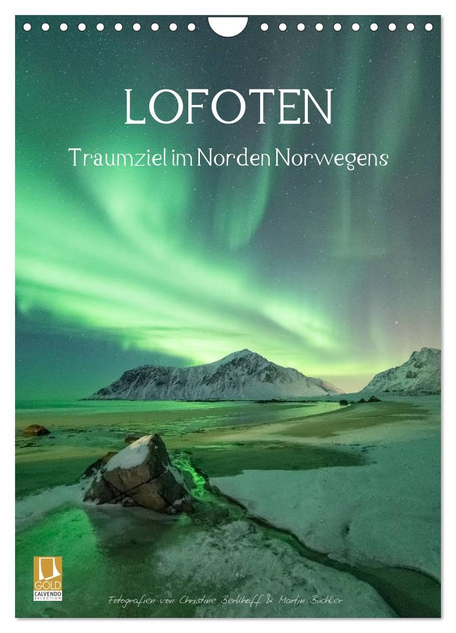 LOFOTEN - Traumziel im Norden Norwegens (Wandkalender 2026 DIN A4 hoch), CALVENDO Monatskalender: Bilderreise nach Nordskandinavien (CALVENDO Natur) Leisure, Home & Garden