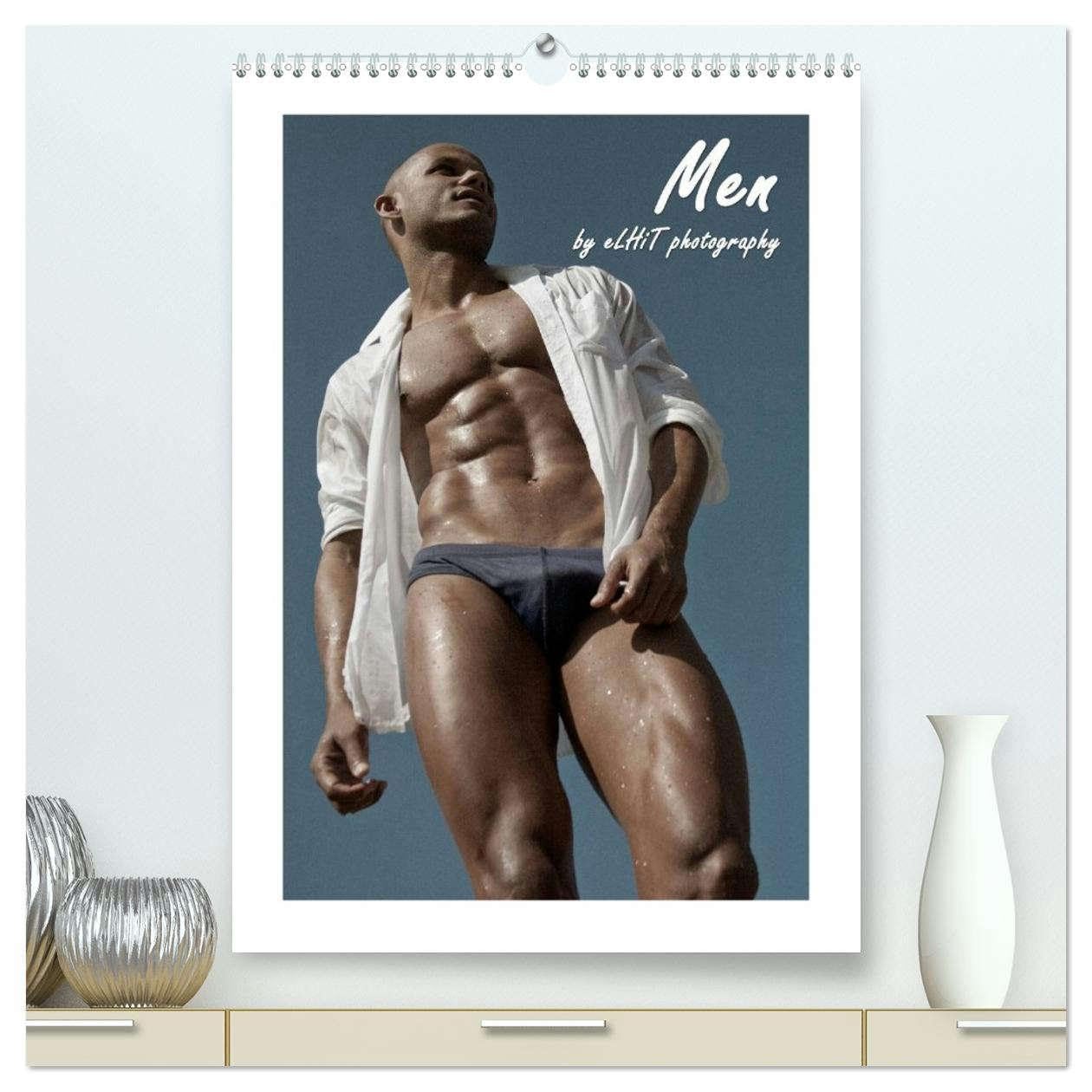 Männer / Men - by eLHiT photography (hochwertiger Premium Wandkalender 2026 DIN A2 hoch), Kunstdruck in Hochglanz: Monatskalender, Männer - fit & erotisch, von eLHiT photography (CALVENDO Erotik) Social Sciences