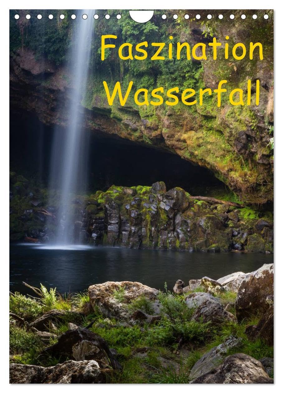 Faszination Wasserfall (Wandkalender 2026 DIN A4 hoch), CALVENDO Monatskalender: Jedes "fallende Wasser" ist ein Naturgeschehen. (CALVENDO Natur) Film, Art & Culture
