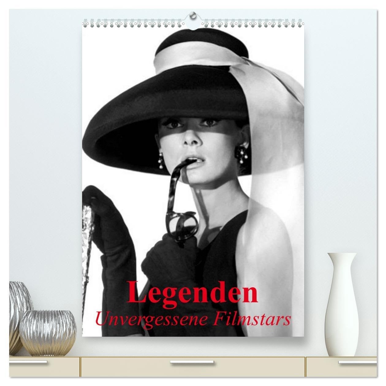 Legenden - Unvergessene Filmstars (hochwertiger Premium Wandkalender 2026 DIN A2 hoch), Kunstdruck in Hochglanz: Berühmte Filmstars einer großartigen Hollywood-Epoche (CALVENDO Menschen) Living & Furnishing