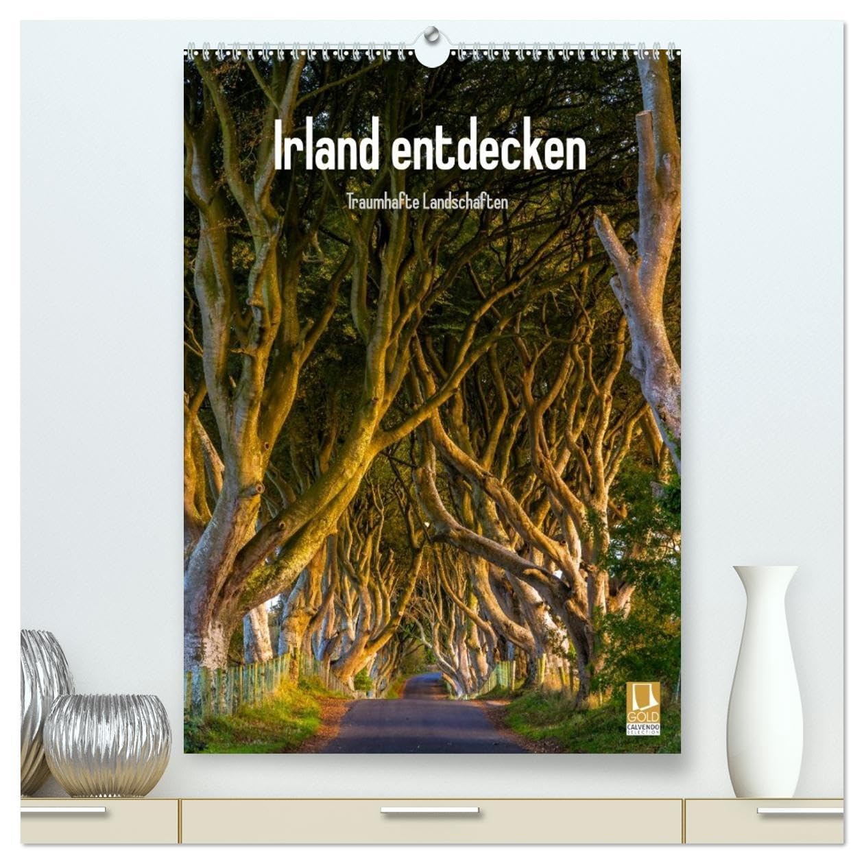 Irland entdecken (hochwertiger Premium Wandkalender 2026 DIN A2 hoch), Kunstdruck in Hochglanz: Irische Landschaften (CALVENDO Natur) Leisure, Home & Garden