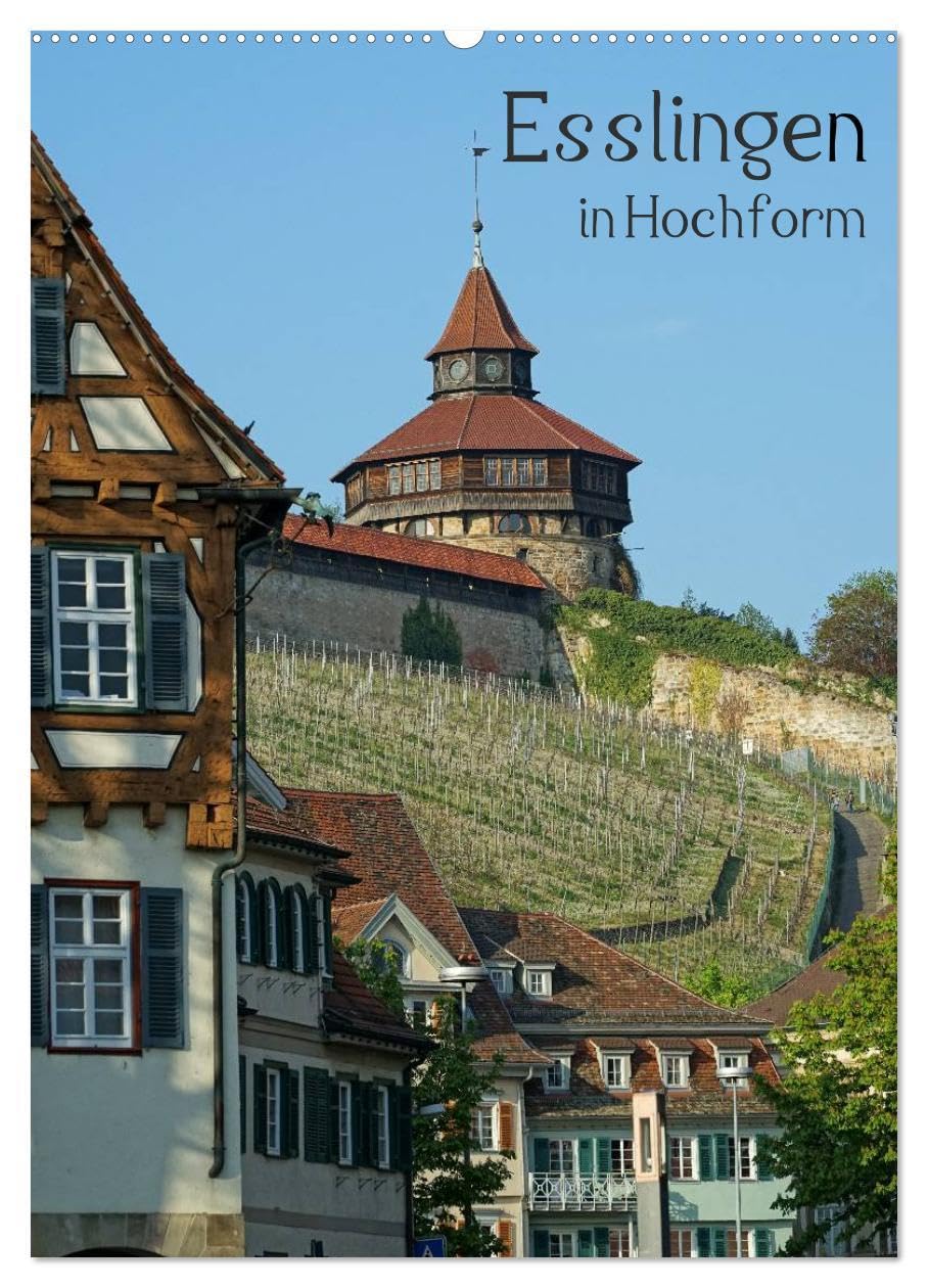Esslingen in Hochform (Wandkalender 2026 DIN A2 hoch), CALVENDO Monatskalender: Impressionen einer vitalen Reichsstadt mit Geschichte und Zukunft (CALVENDO Orte) Calendars