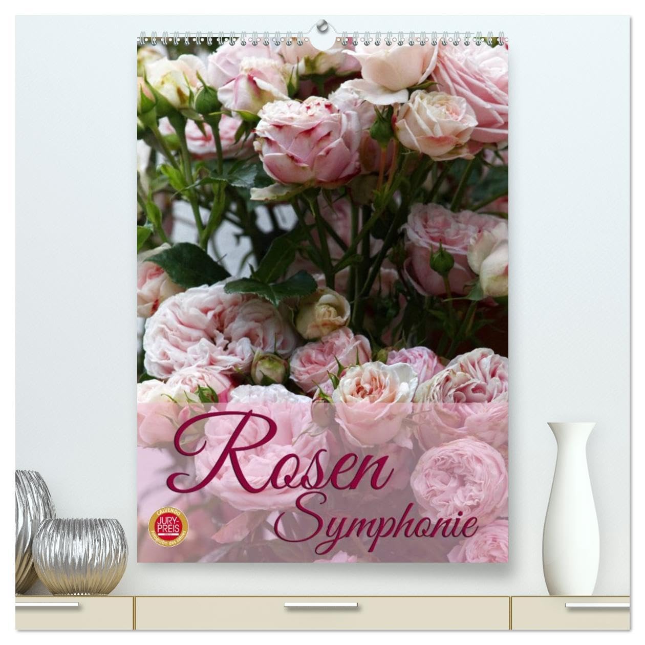 Rosen Symphonie (hochwertiger Premium Wandkalender 2026 DIN A2 hoch), Kunstdruck in Hochglanz: Erleben Sie eine wundervolle Rosen Symphonie (CALVENDO Natur) Social Sciences