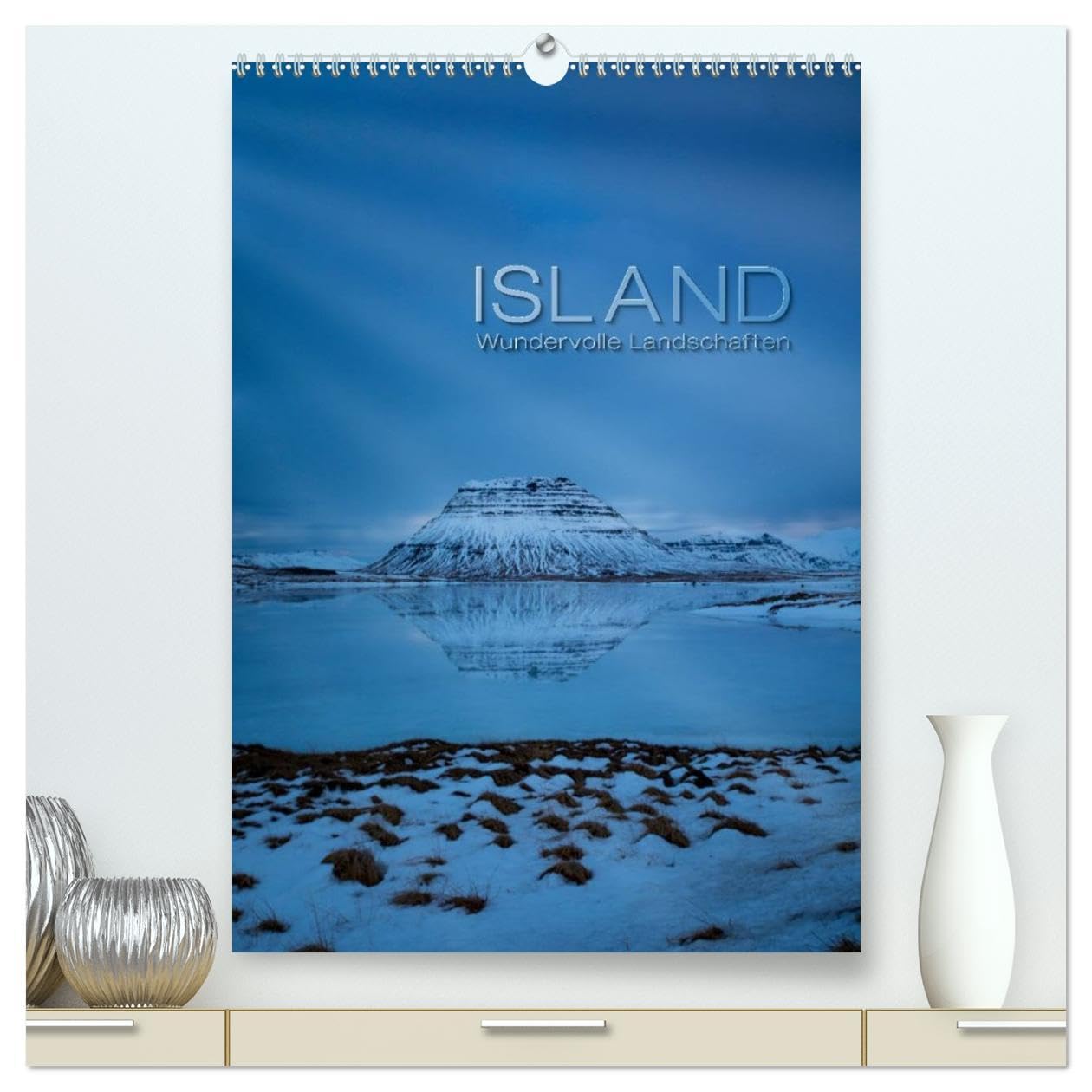 Island - Wundervolle Landschaften (hochwertiger Premium Wandkalender 2026 DIN A2 hoch), Kunstdruck in Hochglanz: Jeden Monat ein Stück Island - von ... Europas dem Vatnajökull. (CALVENDO Natur) Leisure, Home & Garden