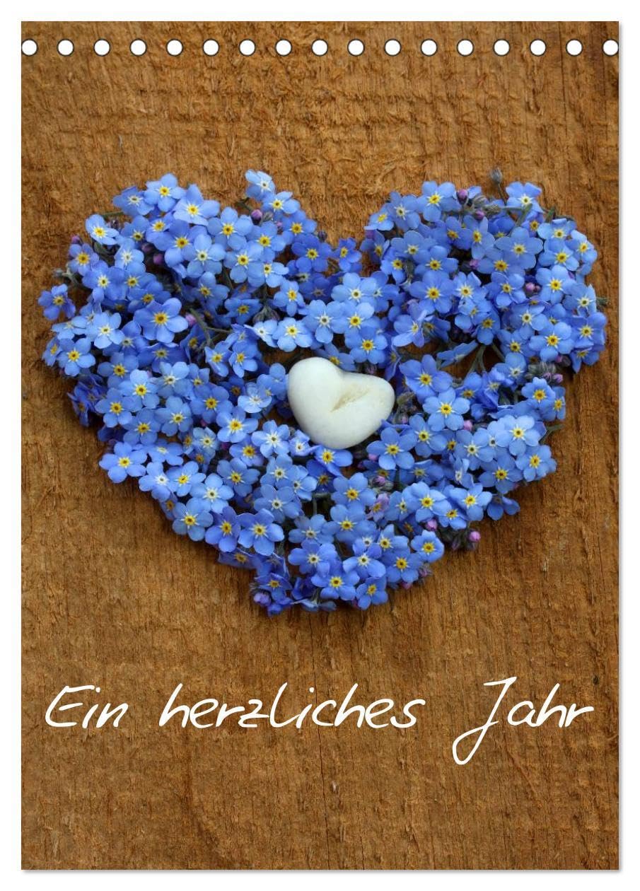 Ein herzliches Jahr (Tischkalender 2026 DIN A5 hoch), CALVENDO Monatskalender: Ein Kalender-Schmuckstück für die ganze Familie (CALVENDO Lifestyle) Leisure, Home & Garden