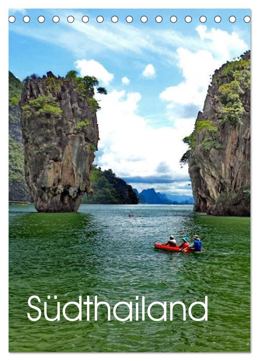 Südthailand (Tischkalender 2026 DIN A5 hoch), CALVENDO Monatskalender: Abenteuer im Süden Thailands (CALVENDO Spass) Social Sciences
