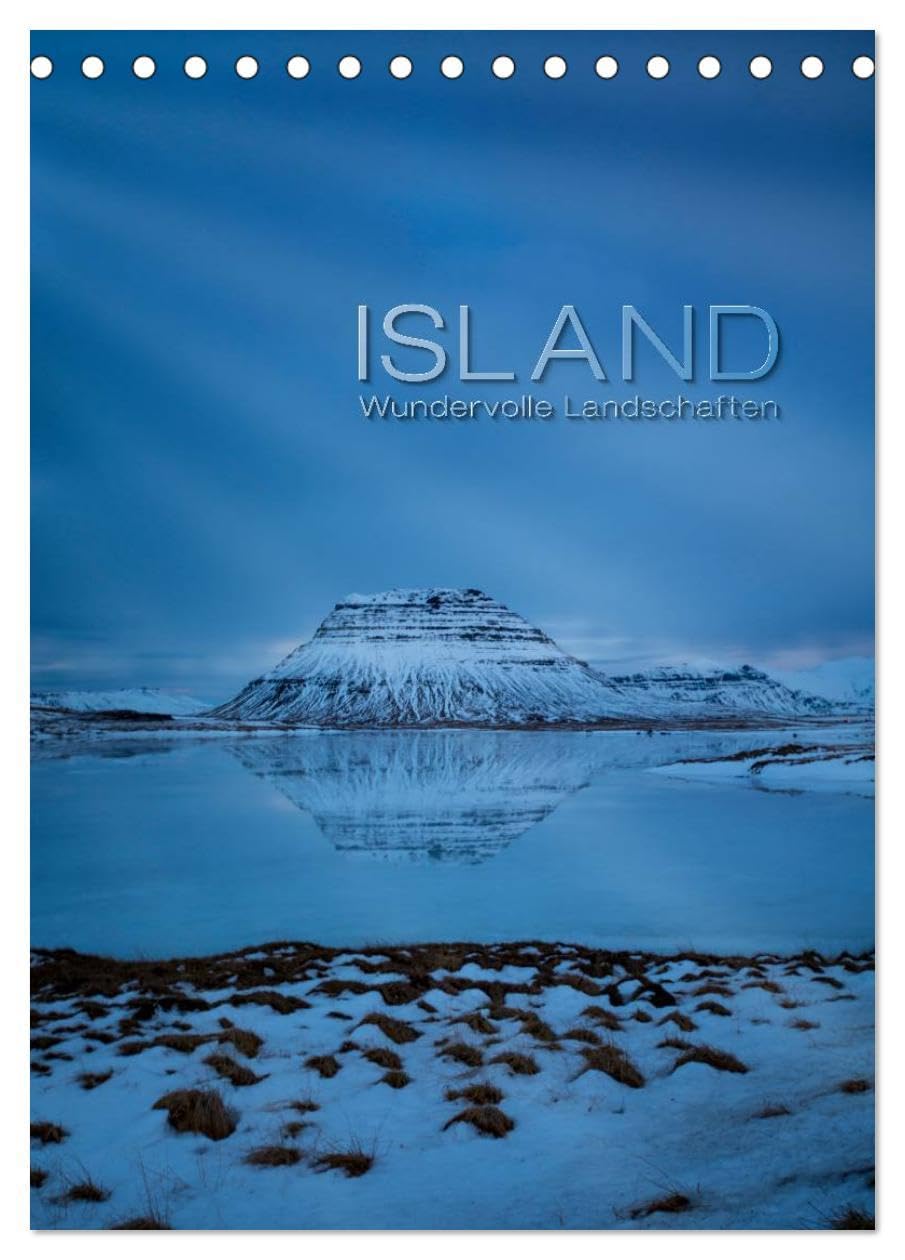 Island - Wundervolle Landschaften (Tischkalender 2026 DIN A5 hoch), CALVENDO Monatskalender: Jeden Monat ein Stück Island - von Snæfellsnes über die ... Europas dem Vatnajökull. (CALVENDO Natur) Leisure, Home & Garden