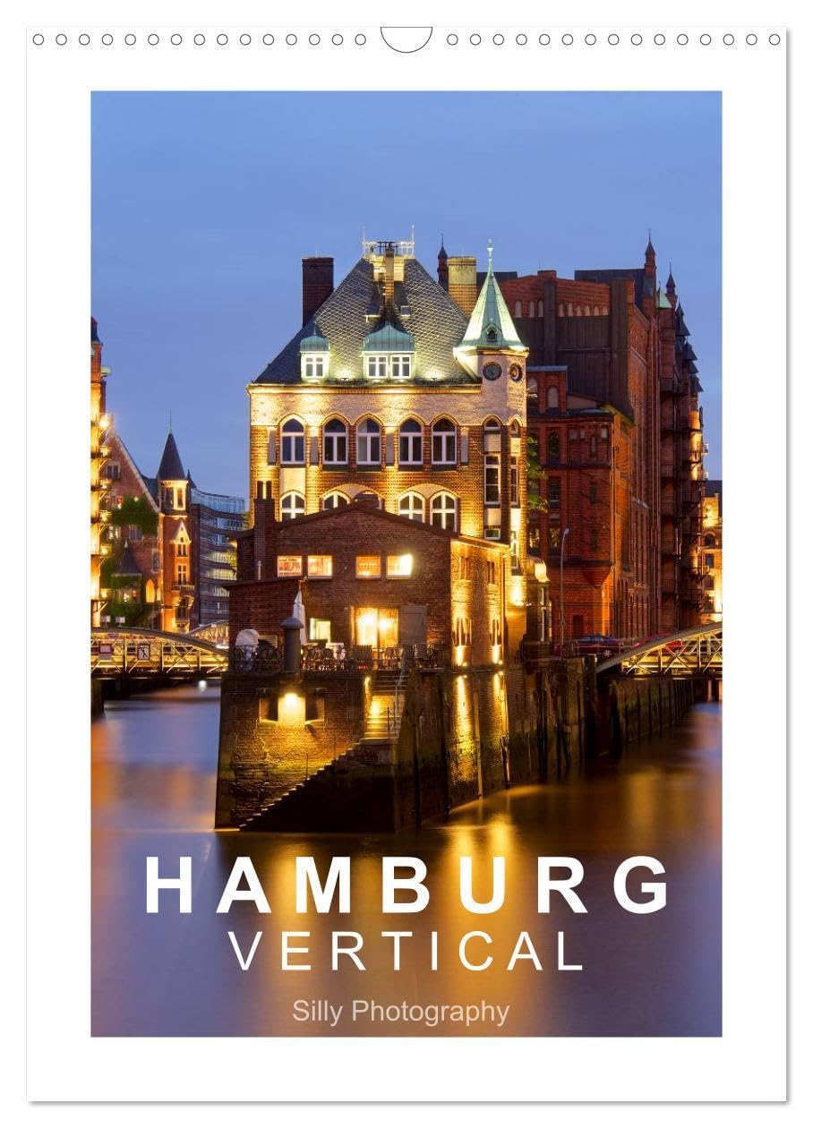 Hamburg Vertical (Wandkalender 2026 DIN A3 hoch), CALVENDO Monatskalender: Hamburg meine Perle (CALVENDO Orte) Leisure, Home & Garden