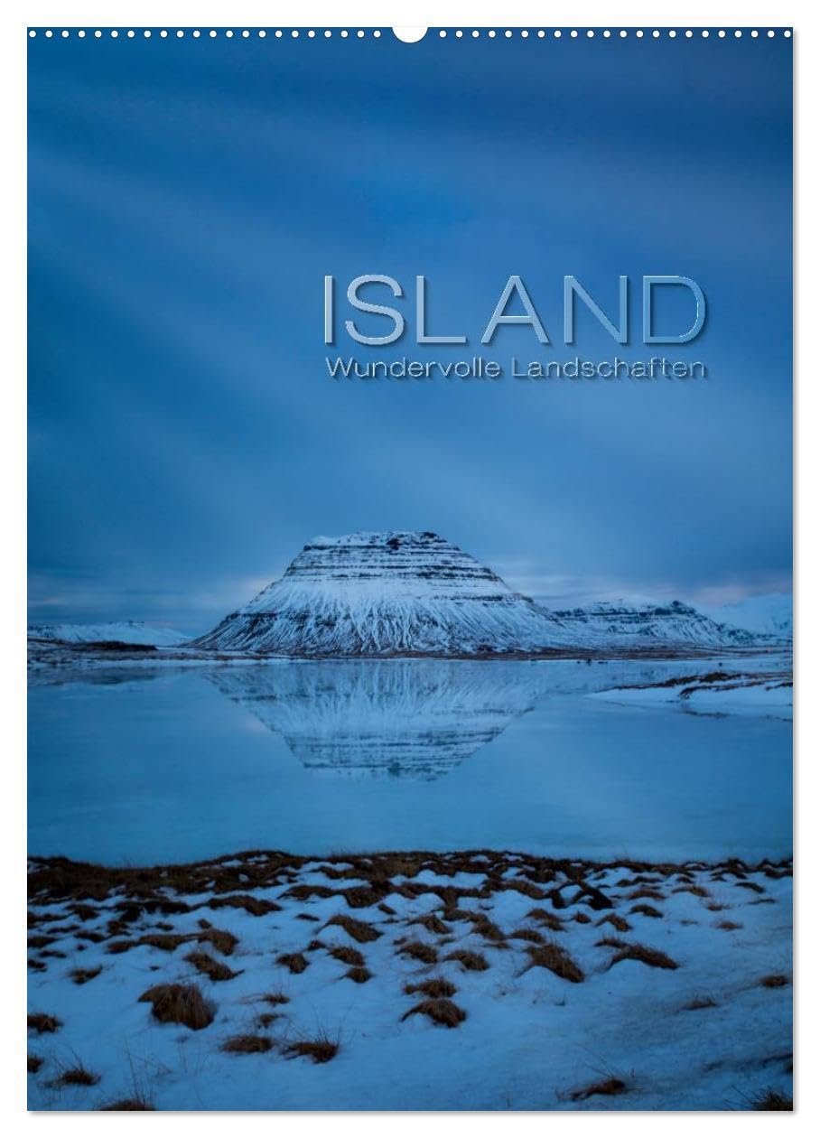 Island - Wundervolle Landschaften (Wandkalender 2026 DIN A2 hoch), CALVENDO Monatskalender: Jeden Monat ein Stück Island - von Snæfellsnes über die ... Europas dem Vatnajökull. (CALVENDO Natur) Leisure, Home & Garden