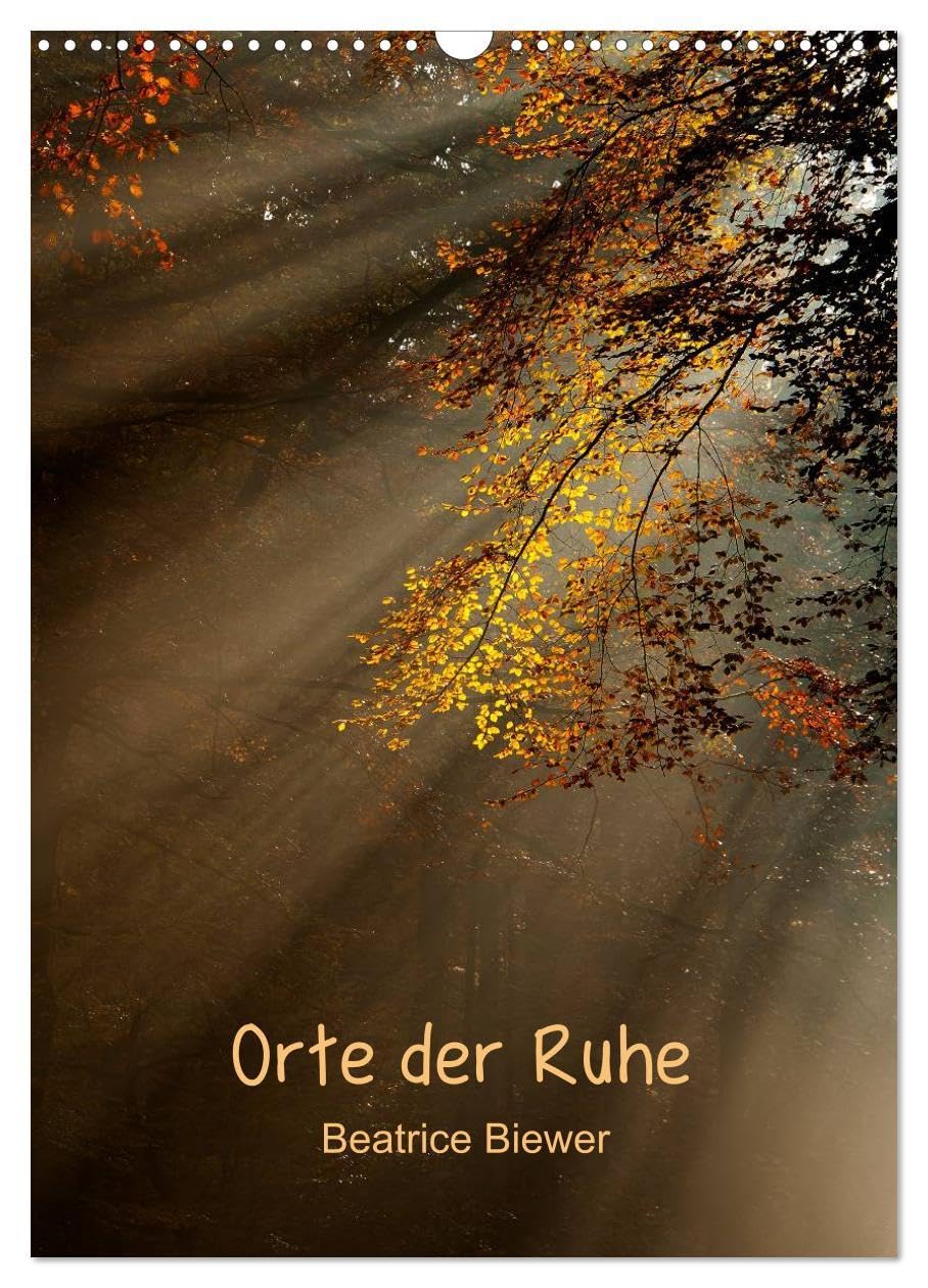 Orte der Ruhe (Wandkalender 2026 DIN A3 hoch), CALVENDO Monatskalender: Ruhige Orte zum entspannen und Energie laden (CALVENDO Orte) Leisure, Home & Garden