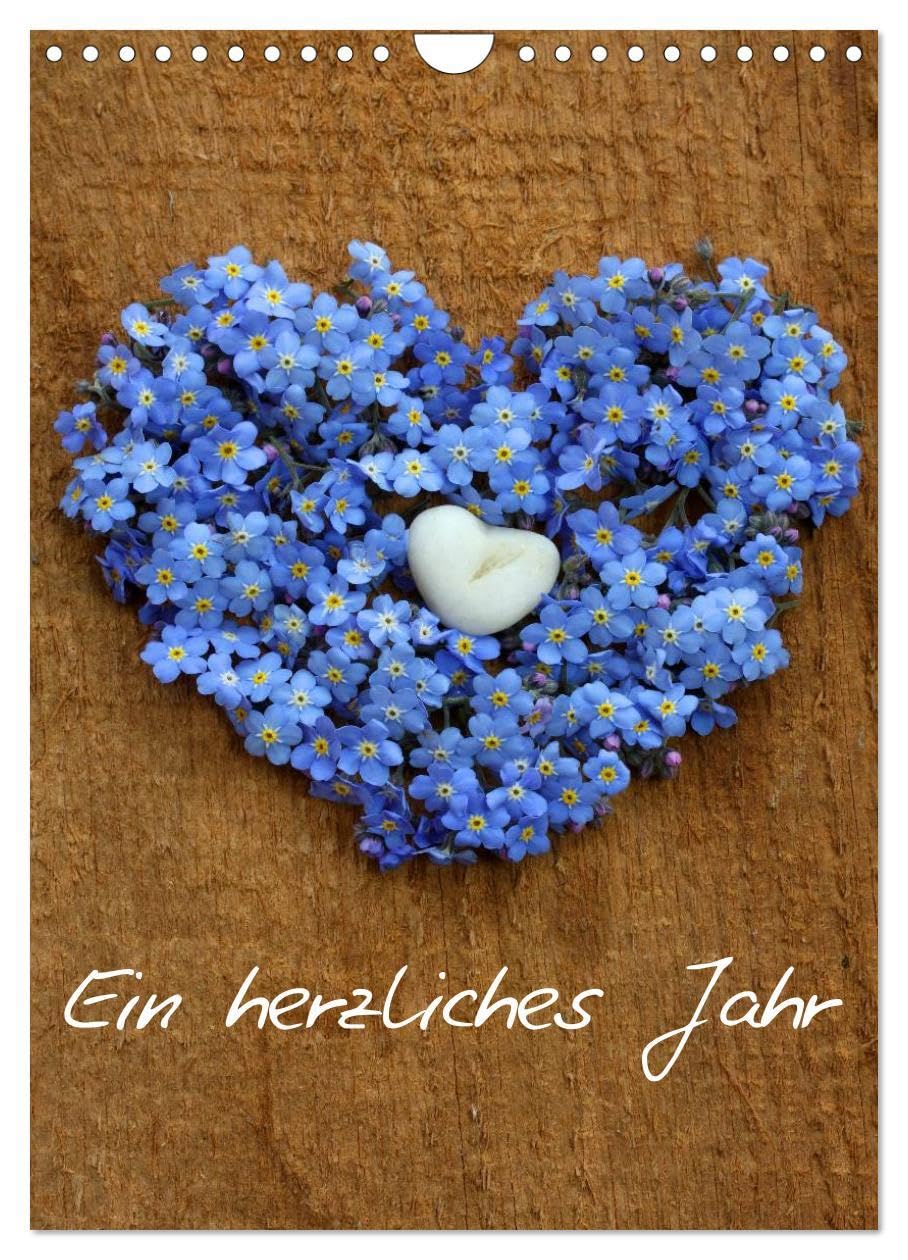 Ein herzliches Jahr (Wandkalender 2026 DIN A4 hoch), CALVENDO Monatskalender: Ein Kalender-Schmuckstück für die ganze Familie (CALVENDO Lifestyle) Leisure, Home & Garden