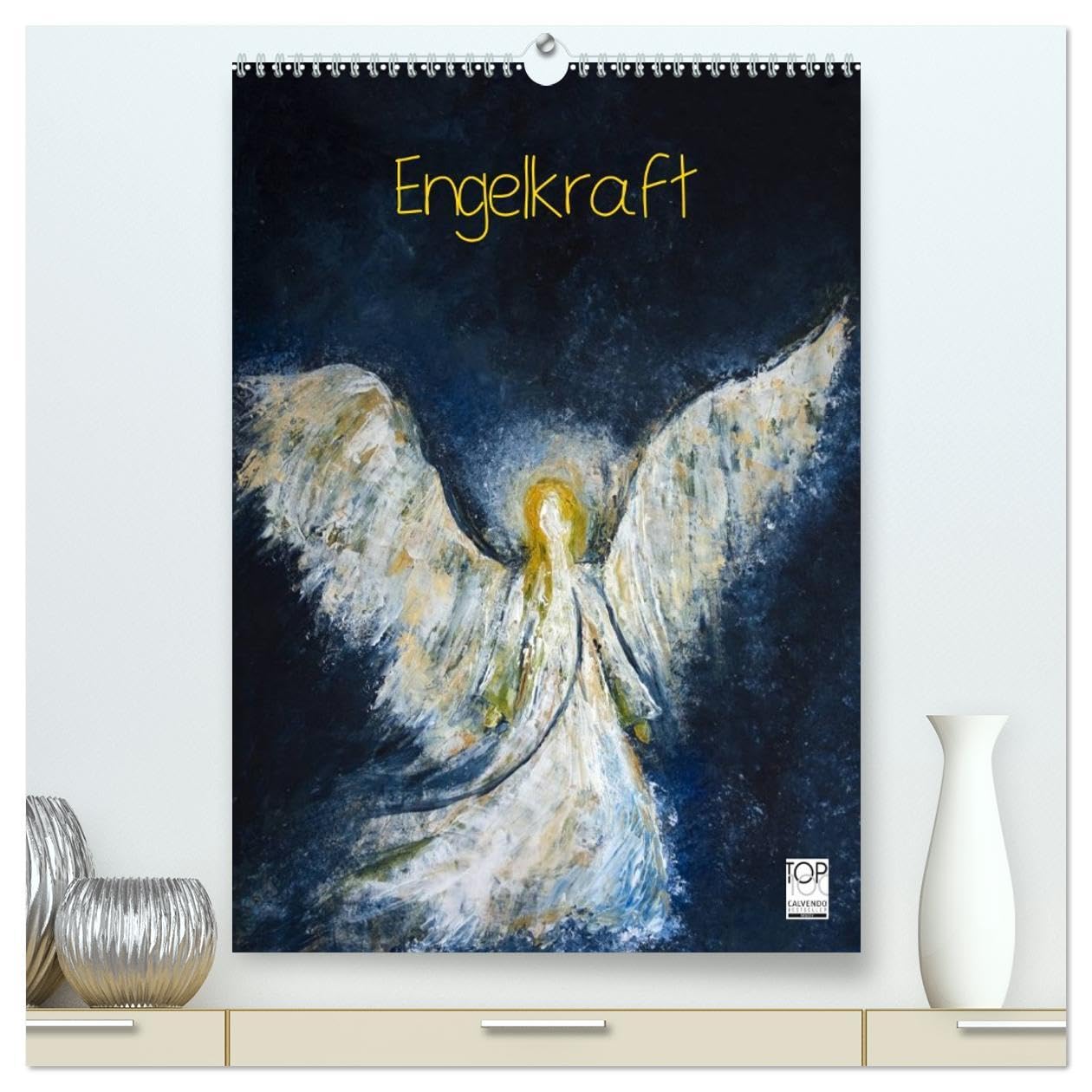 Engelkraft (hochwertiger Premium Wandkalender 2026 DIN A2 hoch), Kunstdruck in Hochglanz: 13 gemalte Engel, die einen im Innersten berühren. (CALVENDO Kunst) Social Sciences