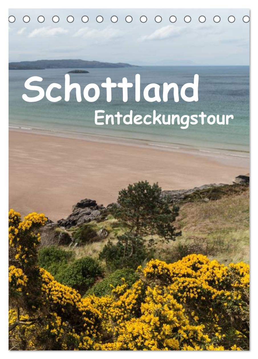 Schottland Entdeckungstour (Tischkalender 2026 DIN A5 hoch), CALVENDO Monatskalender: 13 brillante Bilder zeigen Schottlands faszinierende Landschaft ... Weise in einem Planer. (CALVENDO Orte) Living & Furnishing