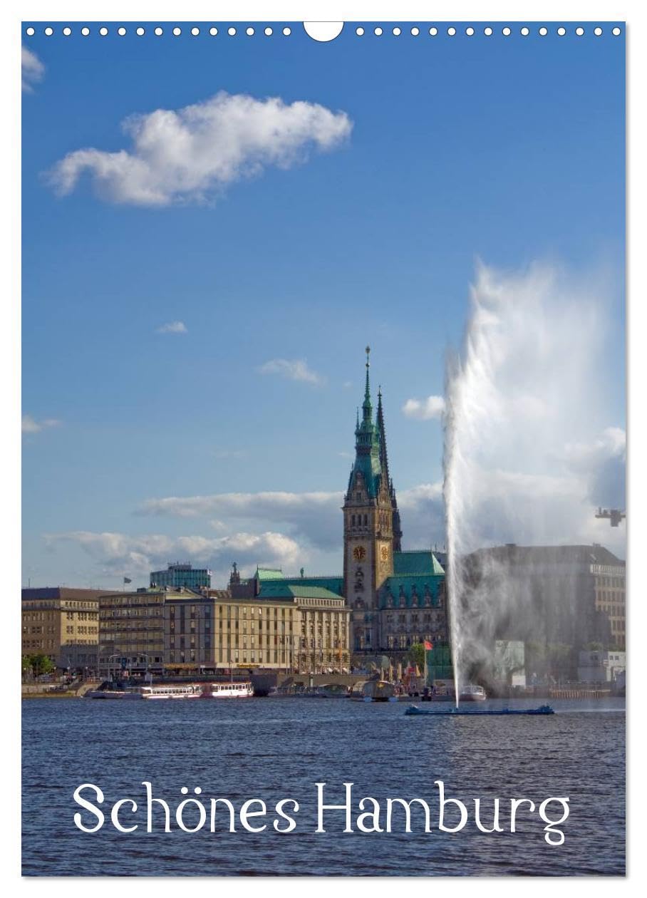 Schönes Hamburg (Wandkalender 2026 DIN A3 hoch), CALVENDO Monatskalender: 12 einmalige Aufnahmen aus der wohl schönsten Stadt Norddeutschlands (CALVENDO Orte) Business & Technology