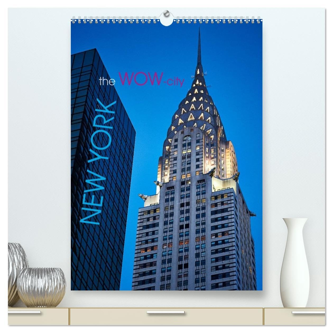 New York - the WOW-city (hochwertiger Premium Wandkalender 2026 DIN A2 hoch), Kunstdruck in Hochglanz: Kann es etwas Aufregenderes geben! (CALVENDO Orte) Leisure, Home & Garden