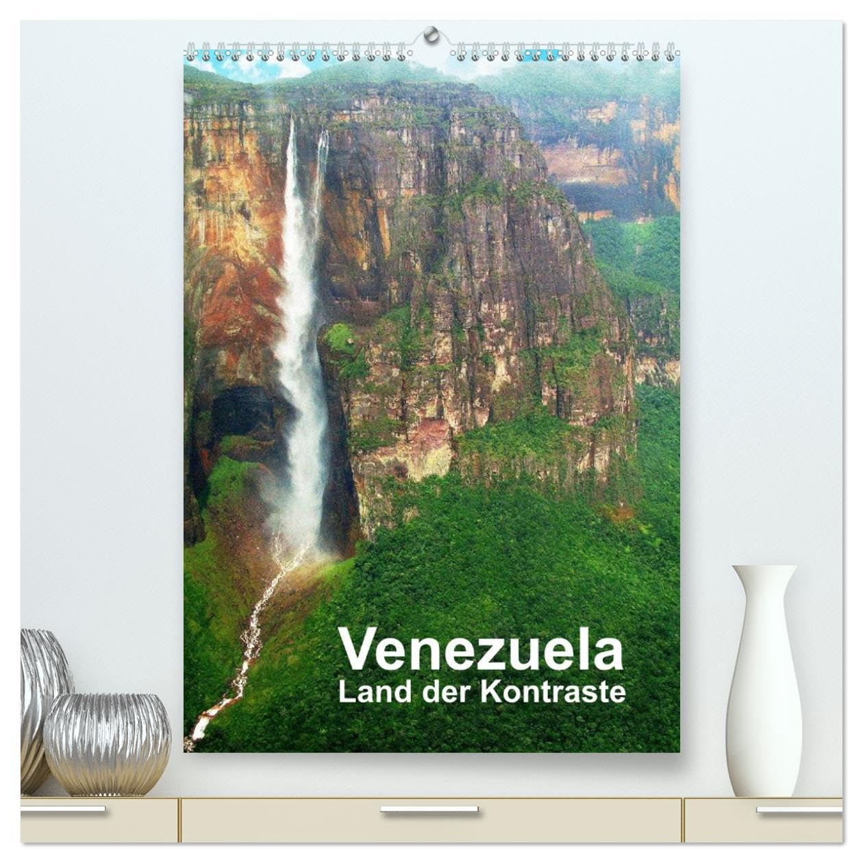 Venezuela - Land der Kontraste (hochwertiger Premium Wandkalender 2026 DIN A2 hoch), Kunstdruck in Hochglanz: Uralte Tafelberge der Gran Sabana, ... Pflanzen, Städte und Strand (CALVENDO Natur) Film, Art & Culture