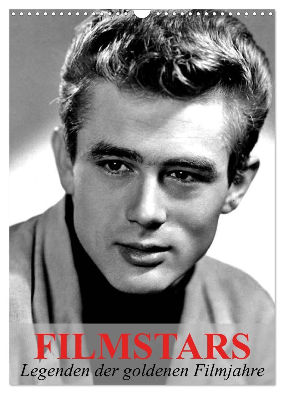 Filmstars - Legenden der goldenen Filmjahre (Wandkalender 2026 DIN A3 hoch), CALVENDO Monatskalender: Die legendären Helden der goldenen Kinojahre (CALVENDO Menschen) Living & Furnishing