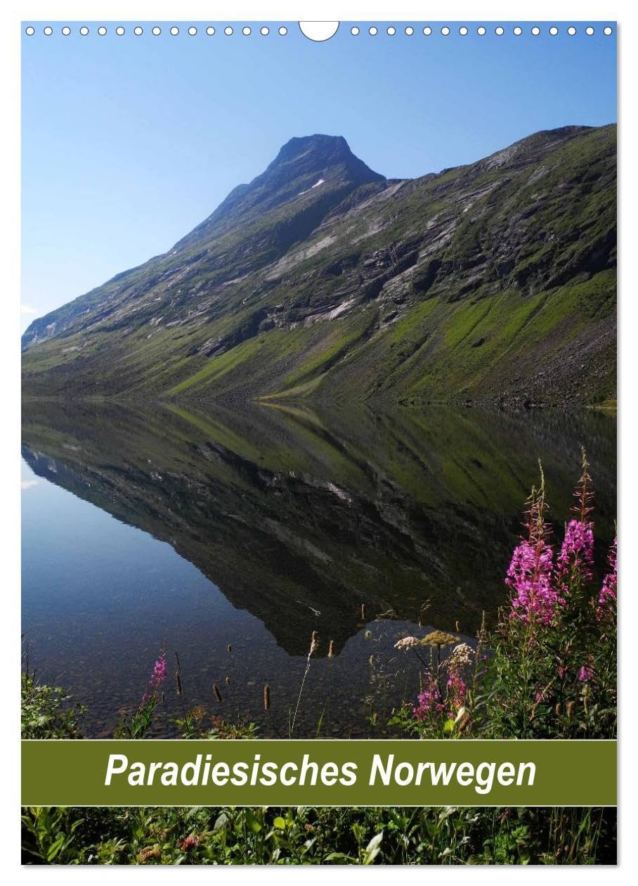 Paradiesisches Norwegen (Wandkalender 2026 DIN A3 hoch), CALVENDO Monatskalender: Atemberaubende Plätze in Norwegens wilder Landschaft (CALVENDO Natur) Leisure, Home & Garden