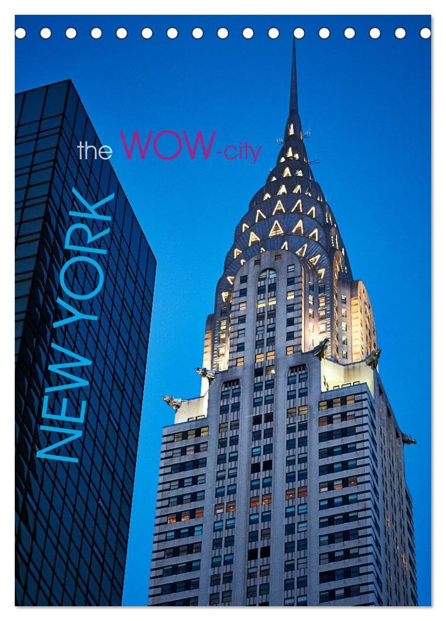 New York - the WOW-city (Tischkalender 2026 DIN A5 hoch), CALVENDO Monatskalender: Kann es etwas Aufregenderes geben! (CALVENDO Orte) Leisure, Home & Garden