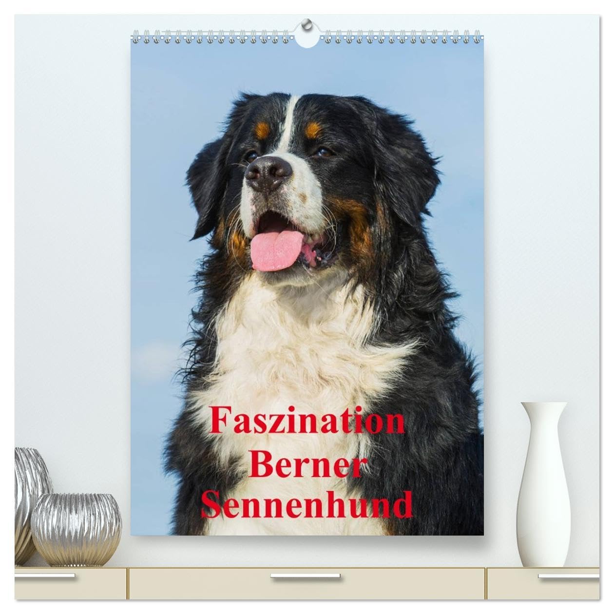 Faszination Berner Sennenhund (hochwertiger Premium Wandkalender 2026 DIN A2 hoch), Kunstdruck in Hochglanz: Auf 13 bezaubernden Fotos begleiten uns Berner Sennenhunde durch das Jahr (CALVENDO Tiere) Natural Sciences