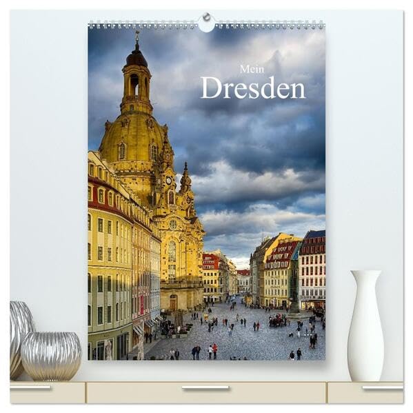 Mein Dresden (hochwertiger Premium Wandkalender 2026 DIN A2 hoch), Kunstdruck in Hochglanz: Der Kalender "Mein Dresden" zeigt wundervolle Bilder der ... des Fotografen Dirk Meutzner. (CALVENDO Orte) Leisure, Home & Garden