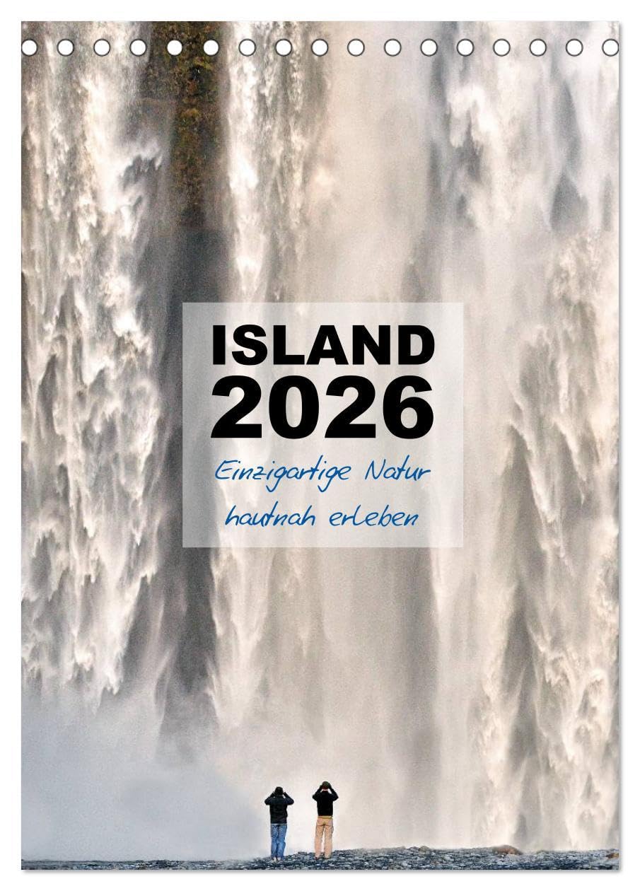 Island 2026 - Einzigartige Natur hautnah erleben (Tischkalender 2026 DIN A5 hoch), CALVENDO Monatskalender: Islands Natur und Landschaften sind ... und Naturliebhaber. (CALVENDO Natur) Leisure, Home & Garden