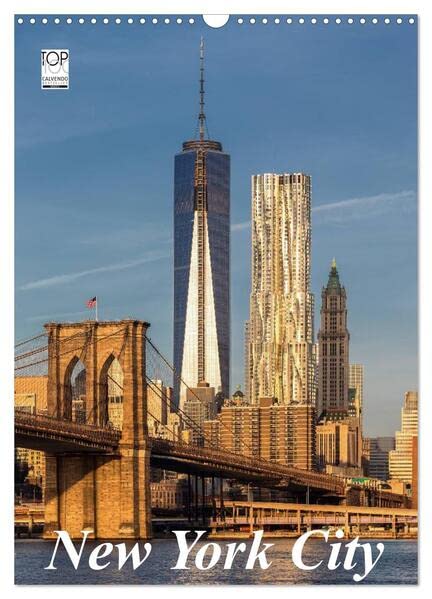 New York City (Wandkalender 2026 DIN A3 hoch), CALVENDO Monatskalender: Zwischenstopp in New York City (CALVENDO Orte) Leisure, Home & Garden