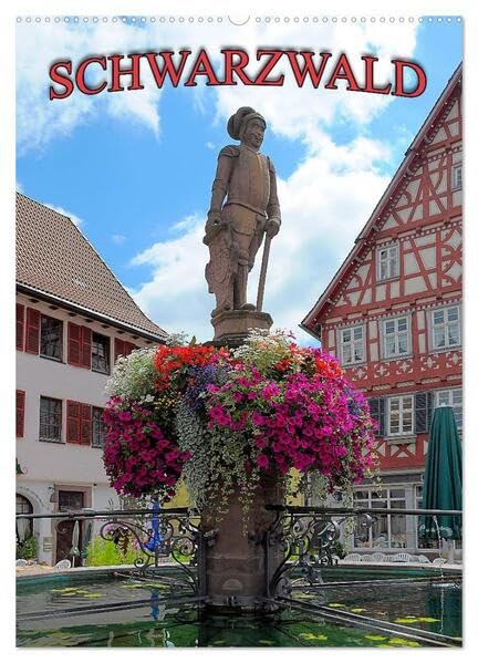 Schwarzwald (Wandkalender 2026 DIN A2 hoch), CALVENDO Monatskalender: Der Schwarzwald im Wandel eines Jahres (CALVENDO Natur) Calendars