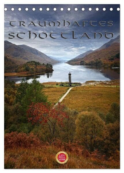 Traumhaftes Schottland (Tischkalender 2026 DIN A5 hoch), CALVENDO Monatskalender: Schottland - Land der Träume (CALVENDO Natur) Leisure, Home & Garden