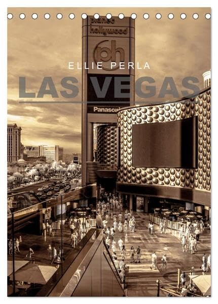 LAS VEGAS (Tischkalender 2026 DIN A5 hoch), CALVENDO Monatskalender: Ellie Perla (CALVENDO Kunst) Leisure, Home & Garden