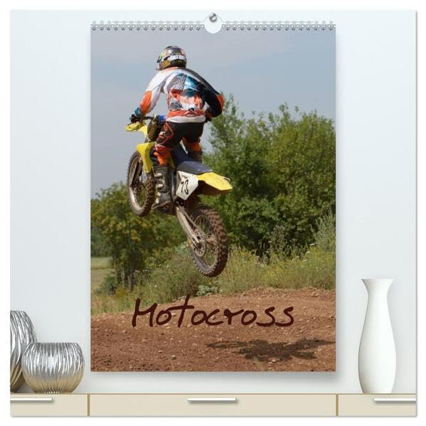 Motocross Terminplaner (hochwertiger Premium Wandkalender 2026 DIN A2 hoch), Kunstdruck in Hochglanz: Motocross MX und Freestyle Motocross von tollkühnen Profis. (CALVENDO Mobilitaet) Business, Finance & Career