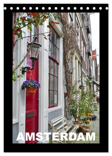 Amsterdam (Tischkalender 2026 DIN A5 hoch), CALVENDO Monatskalender: Bezauberndes Amsterdam (CALVENDO Orte) Leisure, Home & Garden