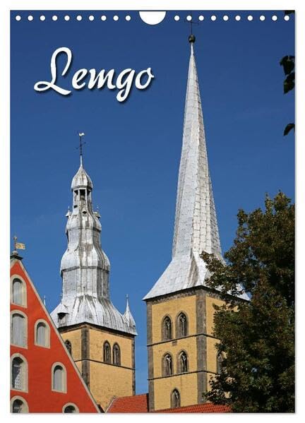 Lemgo (Wandkalender 2026 DIN A4 hoch), CALVENDO Monatskalender: Schöne Hansestadt im Lipperland (CALVENDO Orte) Calendars