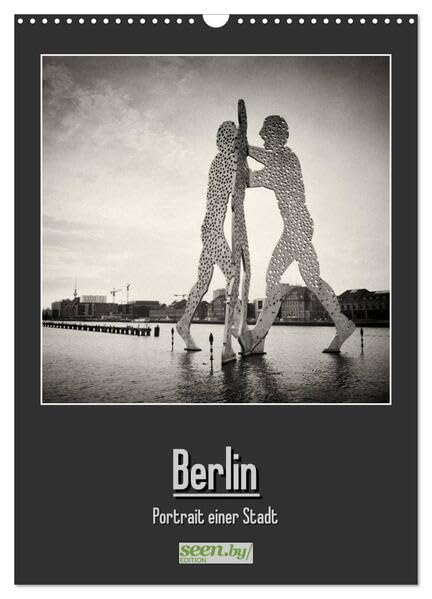 Berlin - Portrait einer Stadt (Wandkalender 2026 DIN A3 hoch), CALVENDO Monatskalender: Klassische Schwarz-Weiß-Fotografien auf analogem Mittelformat (CALVENDO Orte) Photography
