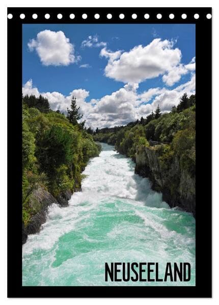 Reise durch Neuseeland (Tischkalender 2026 DIN A5 hoch), CALVENDO Monatskalender: Atemberaubende Bilder der Naturschönheiten Neuseelands (CALVENDO Orte) Leisure, Home & Garden