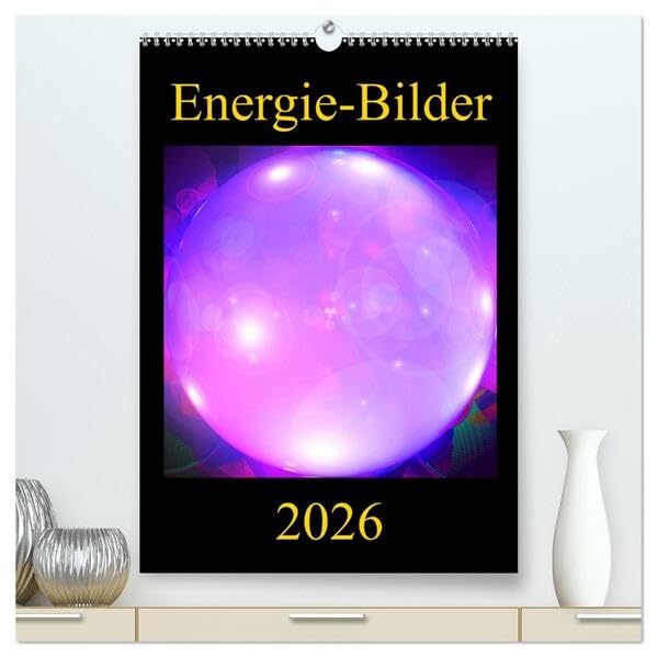 ENERGIE-BILDER (hochwertiger Premium Wandkalender 2026 DIN A2 hoch), Kunstdruck in Hochglanz: Farbenprächtige und motivationsfördernde ... Arbeitsraum-Gestaltung. (CALVENDO Gesundheit) Film, Art & Culture