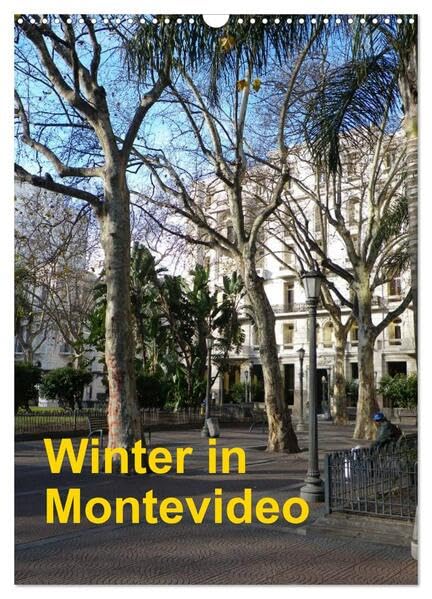 Winter in Montevideo (Wandkalender 2026 DIN A3 hoch), CALVENDO Monatskalender: Auch in Montevideo gibt es den Winter ... nur ist dieser sehr angenehm (CALVENDO Orte) Leisure, Home & Garden
