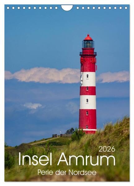 Insel Amrum (Wandkalender 2026 DIN A4 hoch), CALVENDO Monatskalender: "Die Perle der Nordsee" - Wunderbare fotografische Impressionen der Insel Amrum (CALVENDO Orte) Leisure, Home & Garden