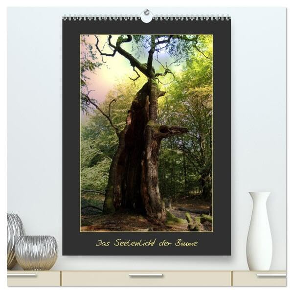 Das Seelenlicht der Bäume (hochwertiger Premium Wandkalender 2026 DIN A2 hoch), Kunstdruck in Hochglanz: Uralte Baumriesen mit ihrer Ausstrahlung (CALVENDO Natur) Film, Art & Culture