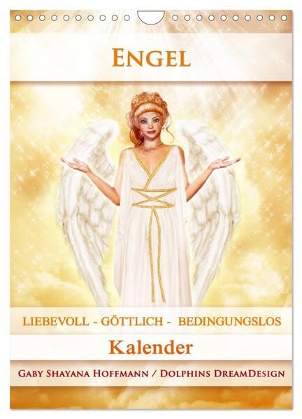 Engel - Kalender (Wandkalender 2026 DIN A4 hoch), CALVENDO Monatskalender: Engel sind zu jeder Zeit an deiner Seite (CALVENDO Gesundheit) Calendars