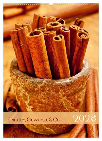 Kräuter, Gewürze & Co. 2026 (Wandkalender 2026 DIN A2 hoch), CALVENDO Monatskalender: Naturprodukte für schmackhaftes Aroma (CALVENDO Lifestyle) Computer Science