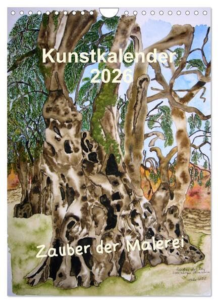 Kunstkalender 2026 - Zauber der Malerei (Wandkalender 2026 DIN A4 hoch), CALVENDO Monatskalender: Mit der Malerei durch das Jahr mit eindrucksvollen Motiven (CALVENDO Kunst) Film, Art & Culture
