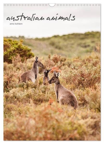 australian animals (Wandkalender 2026 DIN A3 hoch), CALVENDO Monatskalender: Die Tierwelt Australiens (CALVENDO Tiere) Natural Sciences
