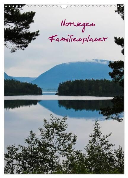 Familienplaner Norwegen (Wandkalender 2026 DIN A3 hoch), CALVENDO Monatskalender: Gutorganisiert durch's Jahr mit dem Familienplaner (CALVENDO Orte) Calendars