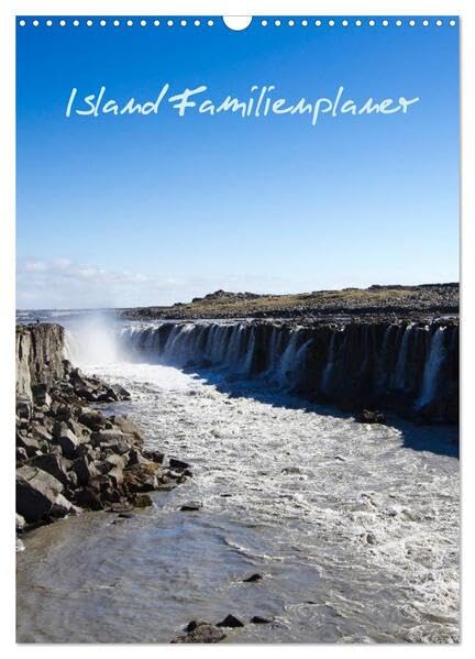 Island Familienplaner (Wandkalender 2026 DIN A3 hoch), CALVENDO Monatskalender: Die westlichste Insel Europas (CALVENDO Orte) Leisure, Home & Garden