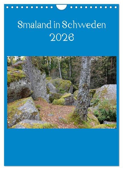 Smaland in Schweden 2026 (Wandkalender 2026 DIN A4 hoch), CALVENDO Monatskalender: Herbstimpressionen (CALVENDO Natur) Photography