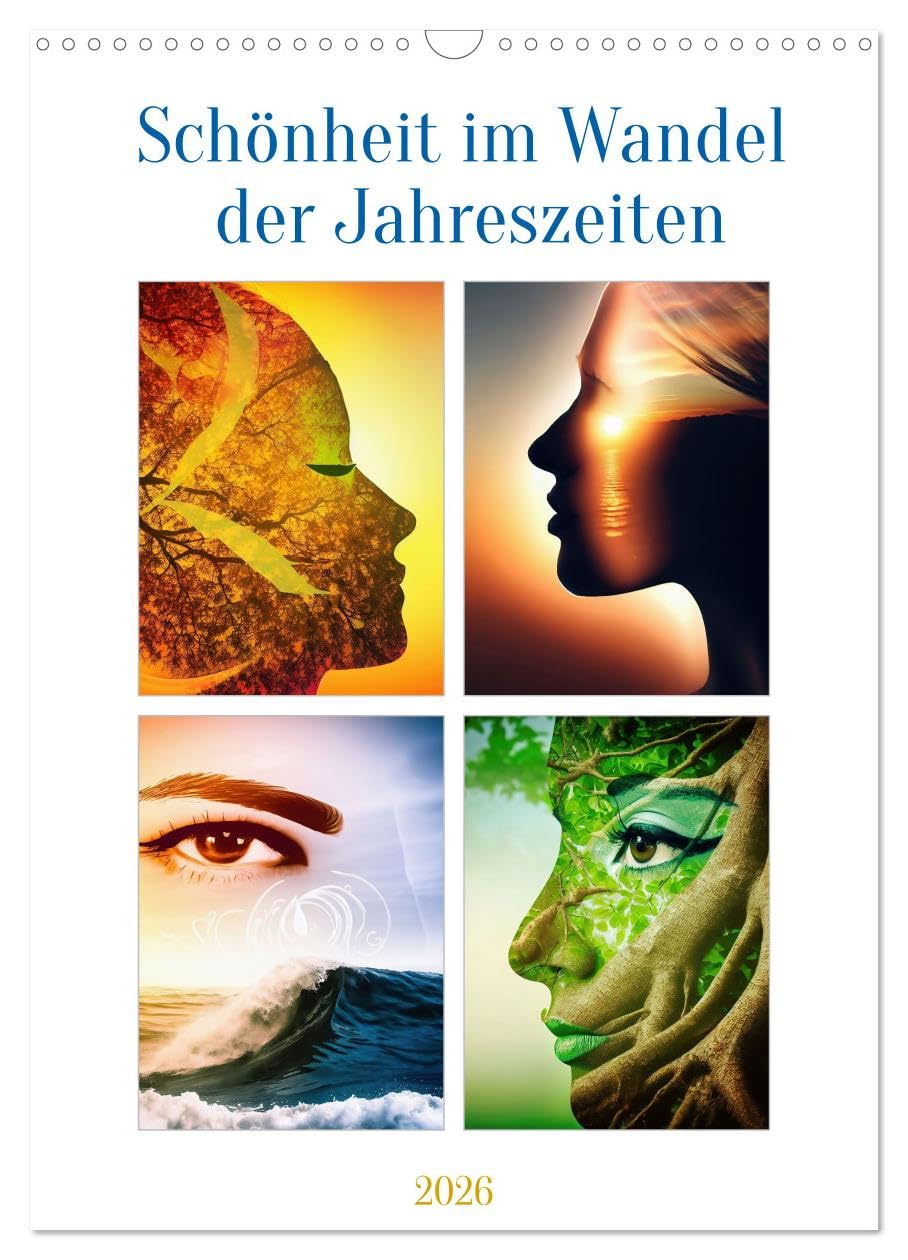 Schönheit im Wandel der Jahreszeiten (Wandkalender 2026 DIN A3 hoch), CALVENDO Monatskalender Photography